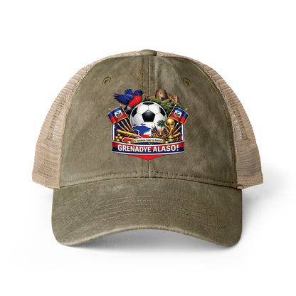 Gorra ALASO de mujer con parte trasera de malla lavada