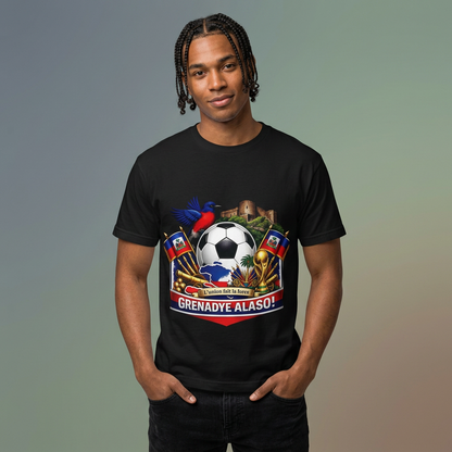 ALASO Cotton Heritage MC1082 I Camiseta Premium de Manga Corta para Hombre