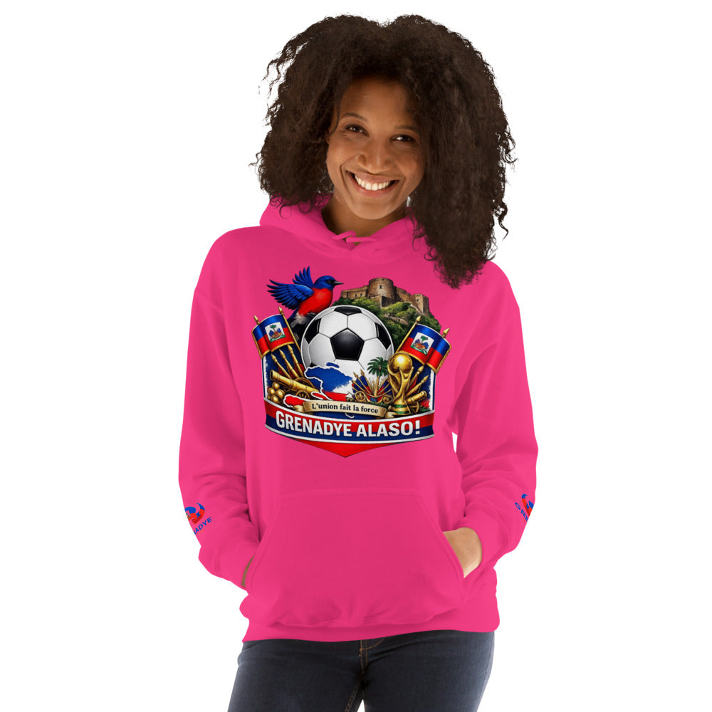 Sudadera unisex con capucha ALASO