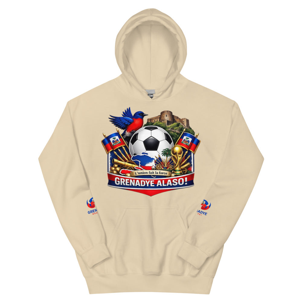 Sudadera unisex con capucha ALASO